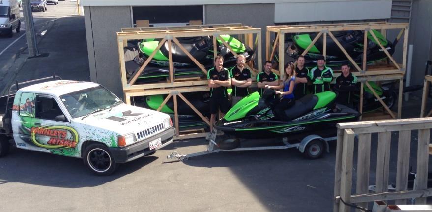 Farnleys Jet Ski Staff Photo